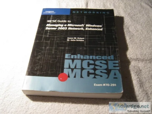 MCSE Guide to Managing a Microsoft Windows Server 2003 Network E
