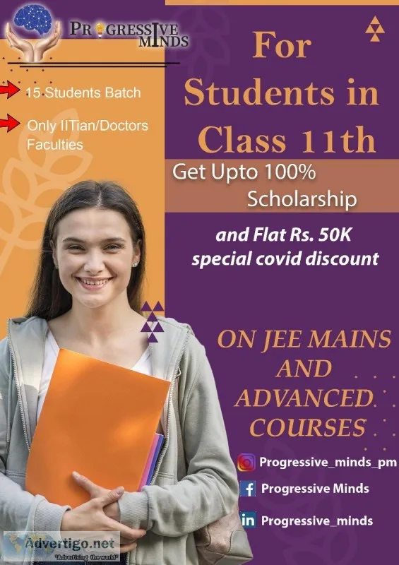 Best IIT JEE Coaching Institutes in Mayur Vihar  Progressive Min