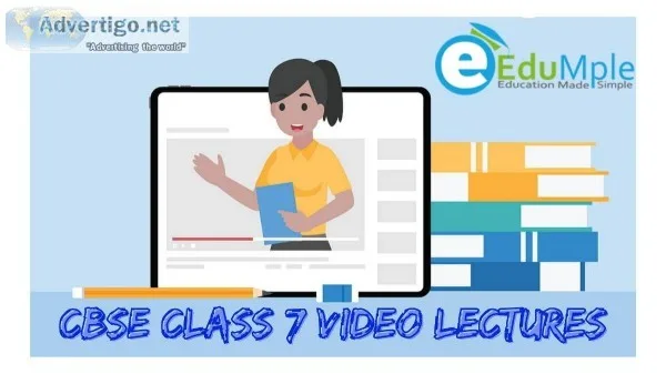 CBSE class 7 video lectures