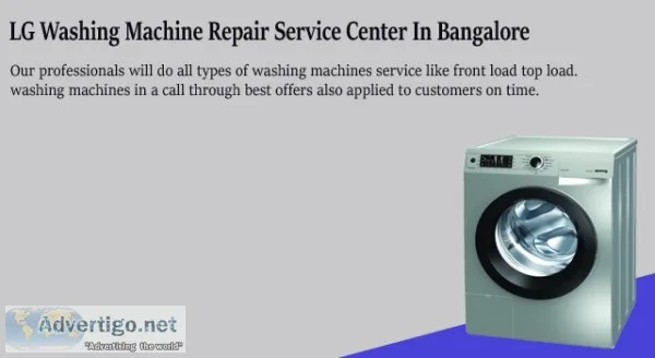 Lg washing machine service center near me bangalore