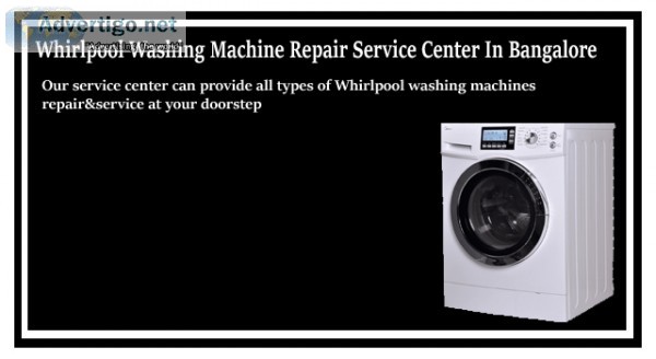 Whirlpool washing machine repair in bangalore