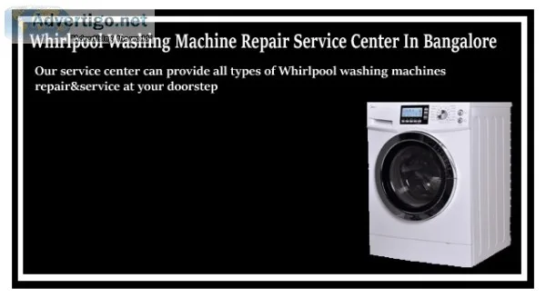 Whirlpool washing machine repair in bangalore