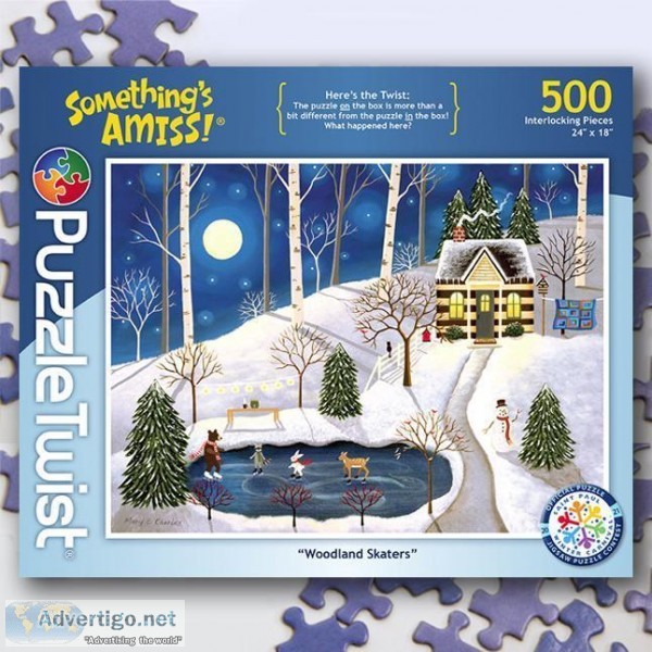 Buy 500 Piece Twist Jigsaw Puzzle  Puzzlicious