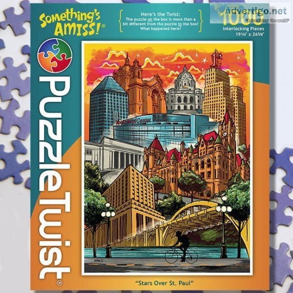 Best 1000 Piece Twist Jigsaw Puzzle Online  Puzzlicious