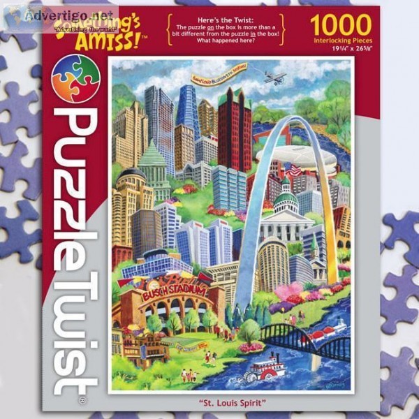Buy 1000 Piece Twist Jigsaw Puzzle Online  Puzzlicious