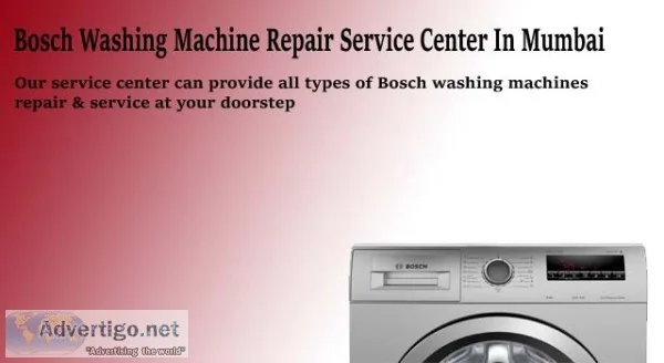 Bosch washing machine service center in mumbai