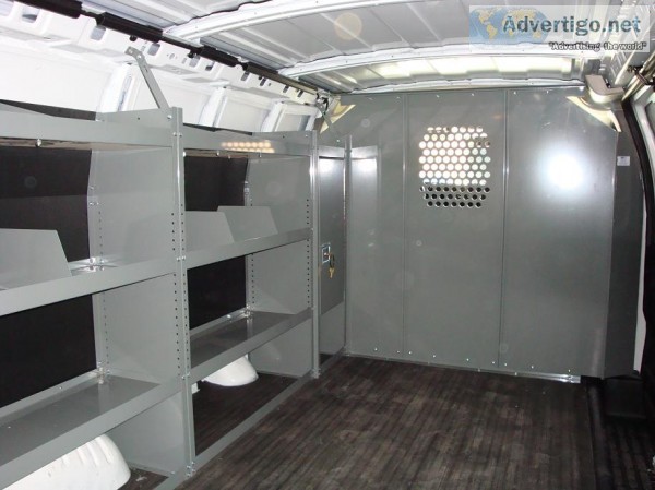 Van shelving, van ladder racks, partition/bulkhead