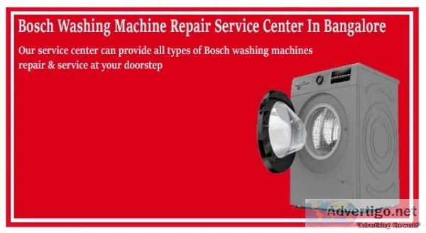 Bosch washing machine repair in bangalore