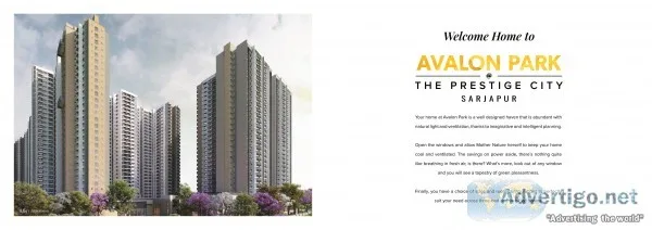 The prestige city residential township for sale