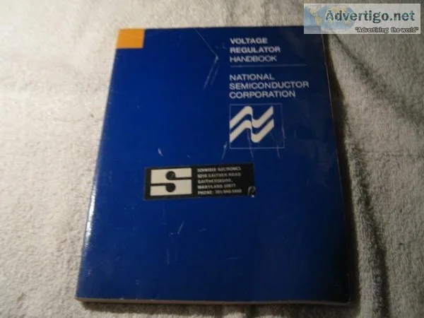 NATIONAL SEMICONDUCTOR VOLTAGE Regulator Handbook DATABOOK &copy