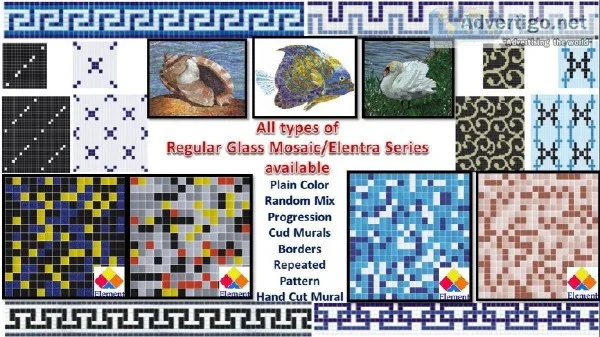 Create the luxury look with Glass Mosaic Tiles