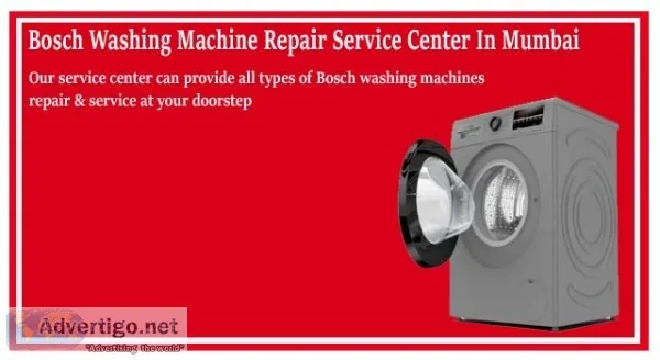 Bosch washing machine service center in mumbai
