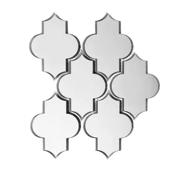 SHOP FOR REFLECTIONS 4&quot X 5.5&quot GLOSSY SILVER MIRROR SMAL