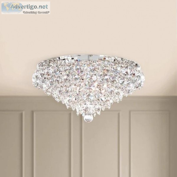 Schonbek BN1424 Baronet 6 Light Ceiling Mount  Luxury Wall Sconc