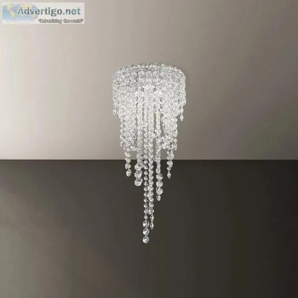 Schonbek CH0802 Chantant 3 Light Ceiling Mount  Modern Wall Scon