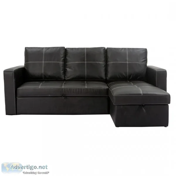 Black sofa sectional for sale