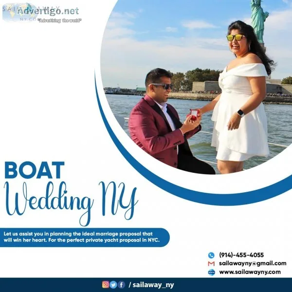 Boat Wedding NY