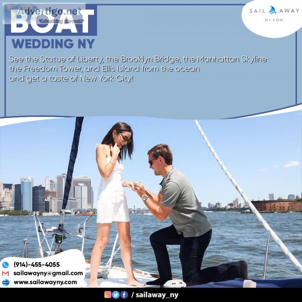 Boat Wedding NY