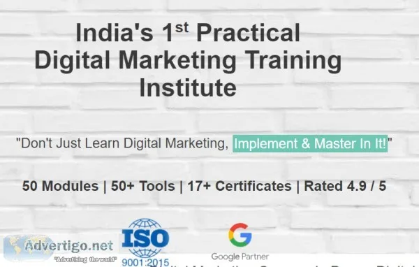 Online digital marketing course, best training institute