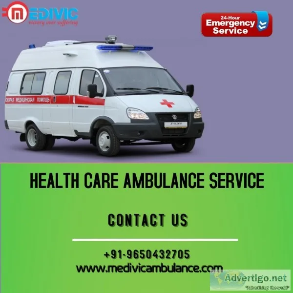 Dependable and Safe Ambulance Service in Vasant Kunj Delhi Mediv