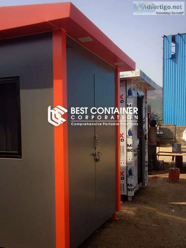 Benefits of Portable Security Cabin  Security Cabin