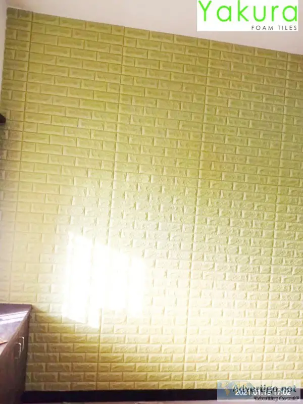 Korean yakura foam self adhesive tiles