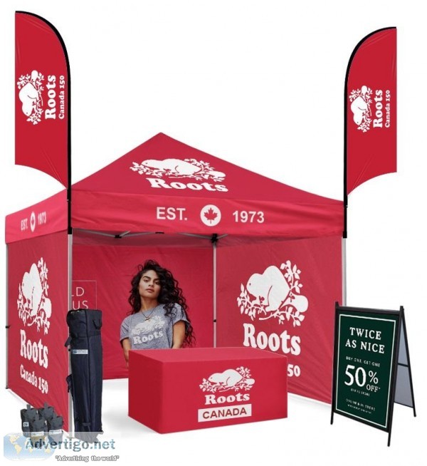 10x10 Pop Up Canopy Tent With Roof and Walls - Tent Depot  Canad