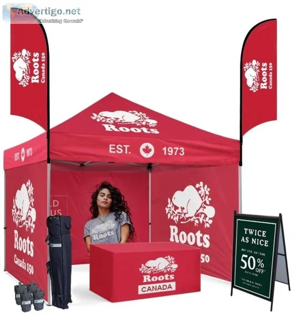 Get Noticed In Crowd With Pop Up Tent - Tent Depot  Ontario