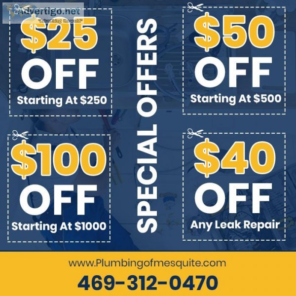 Plumbing Mesquite TX