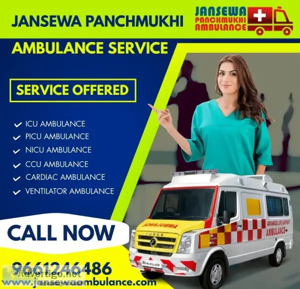 ICU Ambulance Service in Jamshedpur Jharkhand &ndash Jansewa