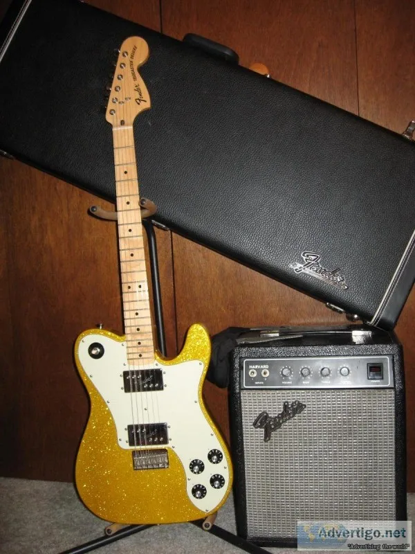 Fender Tele Deluxe 1972 replica made 2012
