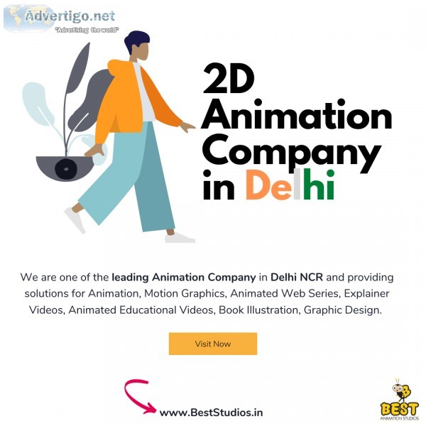 2D Animation Studio in Delhi  Best Animation Studios India