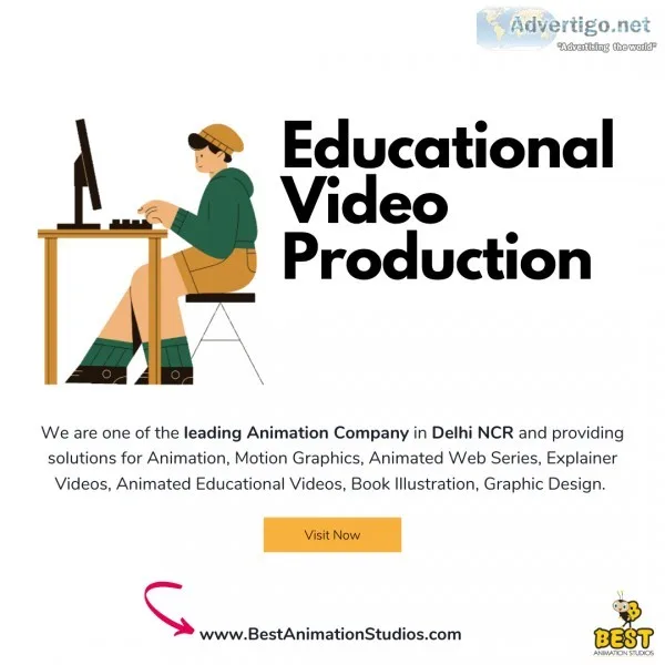 Best Animation Studios India  2D Animation Studio in India