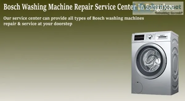 Bosch washing machine repair in bangalore