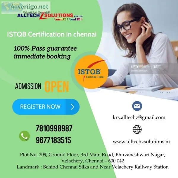 BEST ISTQB Certification in Chennai