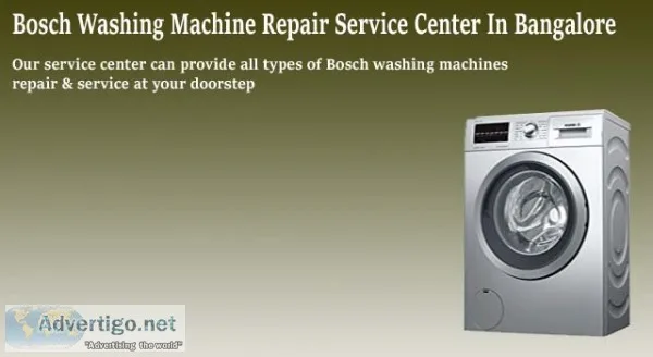 Bosch washing machine repair near me bangalore