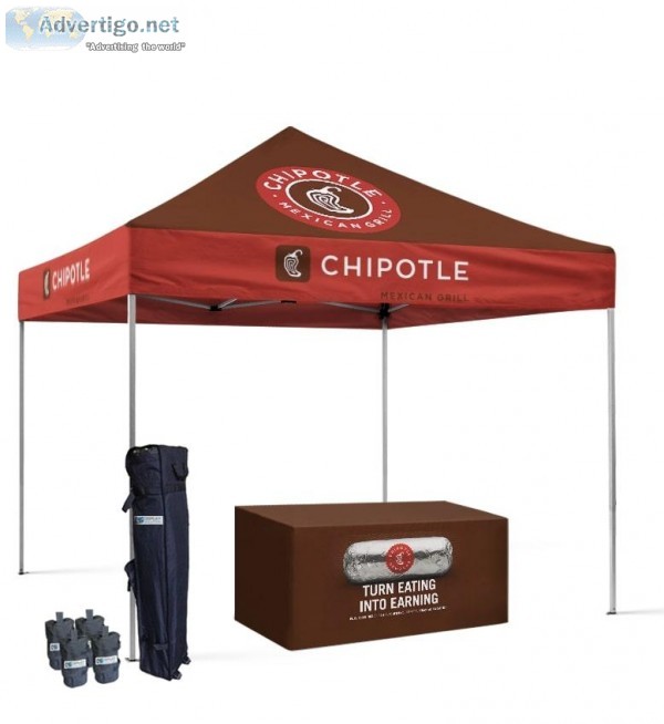 Unlimited Custom Canopies With Full Color Graphics - Tent Depot 