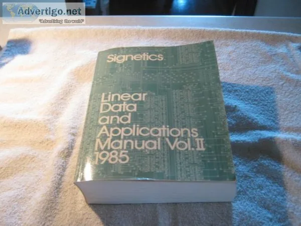 Signetics &ndash Linear Data and Applications Manual Volume II  
