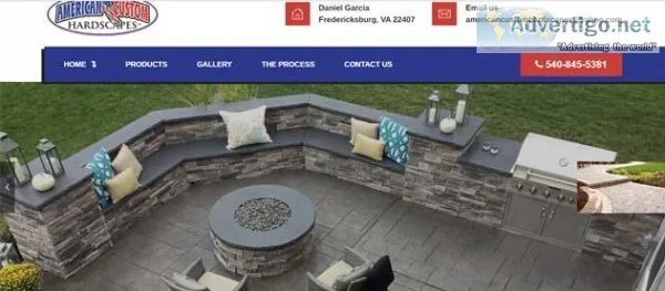 Concrete Contractor Pool Decks Fire Pit Construction Stamped con