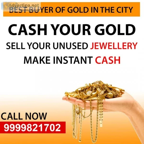 Sell Gold For Cash In West Delhi