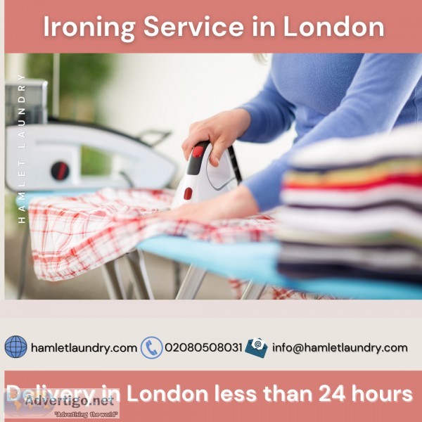 Best Ironing Service in London  Hamlet Laundry