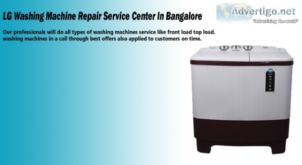 Lg washing machine service center near me bangalore