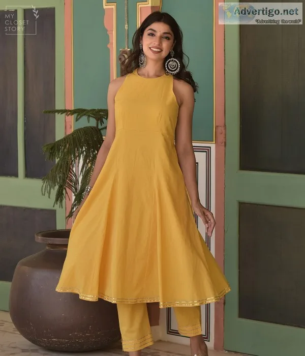 Buy anarkali kurtis online for women online | my closet story
