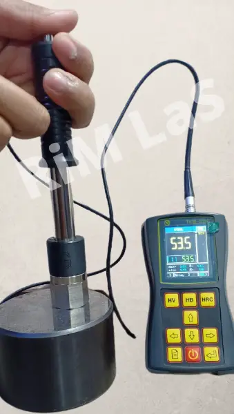 Hardness measurement procedure by leeb hardness tester tkm359ce