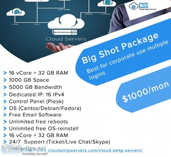 CloudSmtpServers
