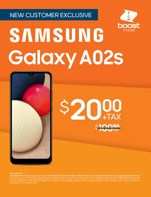 Sumsang Galaxy for 20  BOOST MOBILE