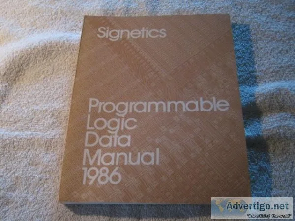 Signetics &ndash Programmable Logic Data Manual &copy 1986