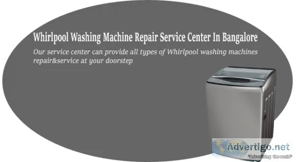 Whirlpool washing machine repair in bangalore
