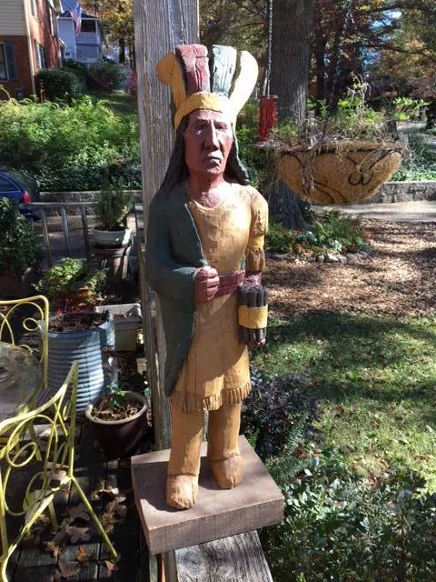 Rare Cigar Store Indian