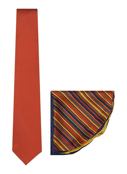 Get designer silk necktie and pocket square on chokorecom